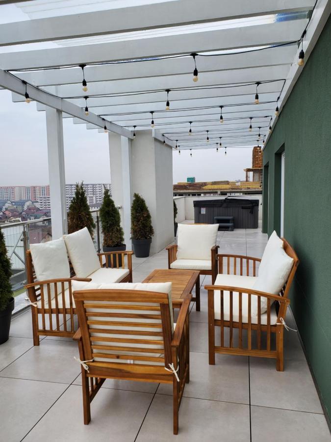 Jad- Penthouse With Jacuzzi And Mountain View - Coresi Braşov Exterior foto