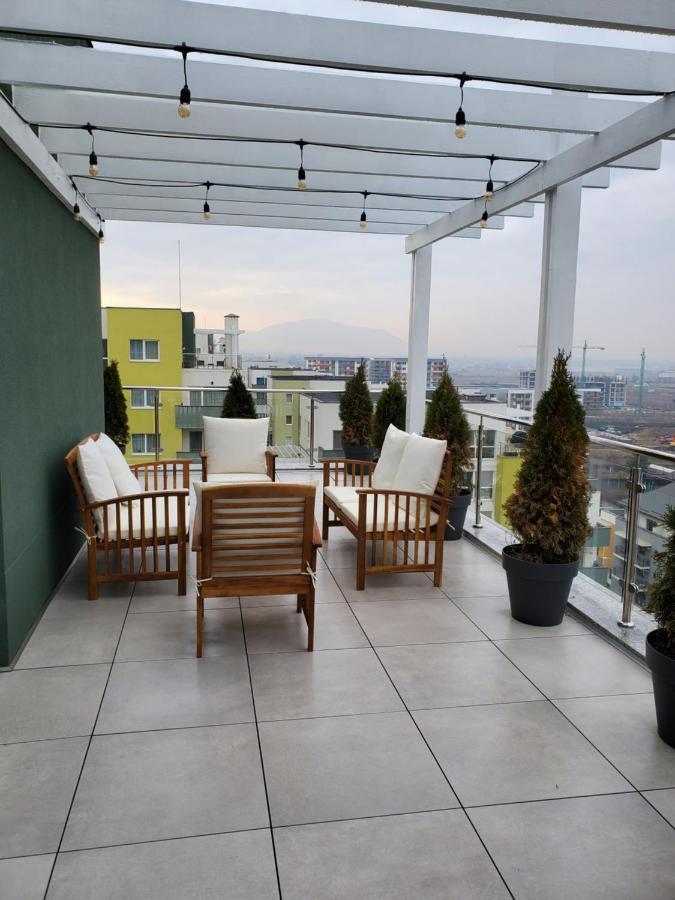 Jad- Penthouse With Jacuzzi And Mountain View - Coresi Braşov Exterior foto